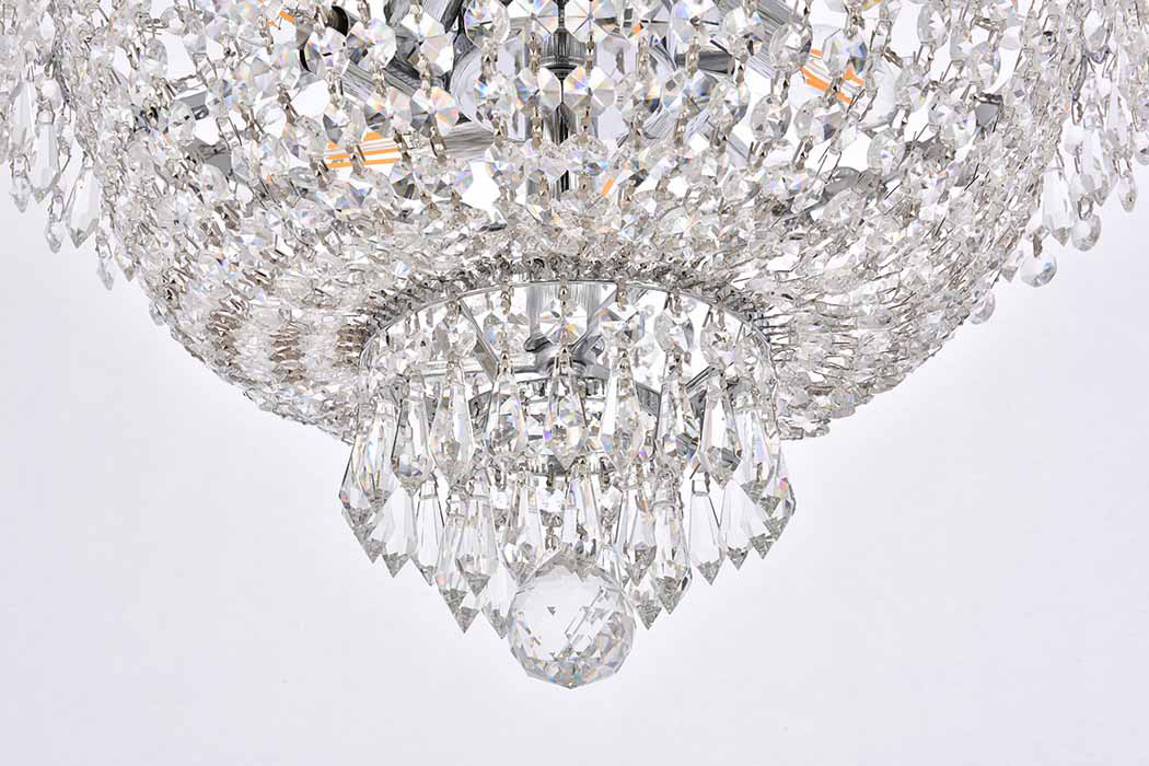 Elegant Pendant Light - Chrome, L 16" (V1900D16C-RC)