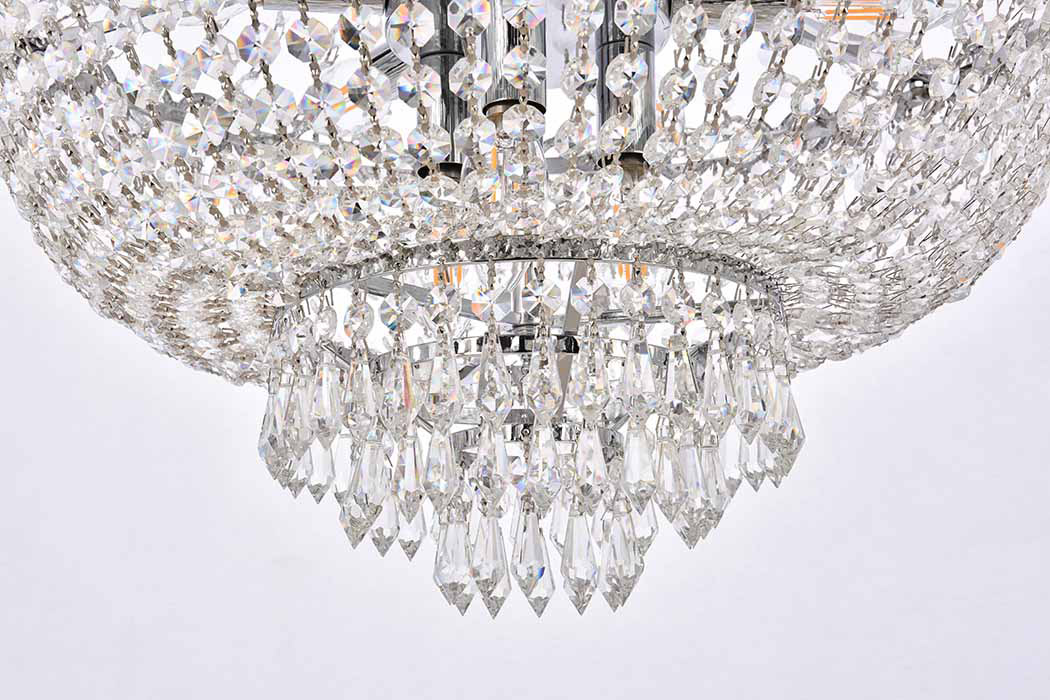 Elegant Pendant Light - Chrome, L 20" (V1900D20C-RC)