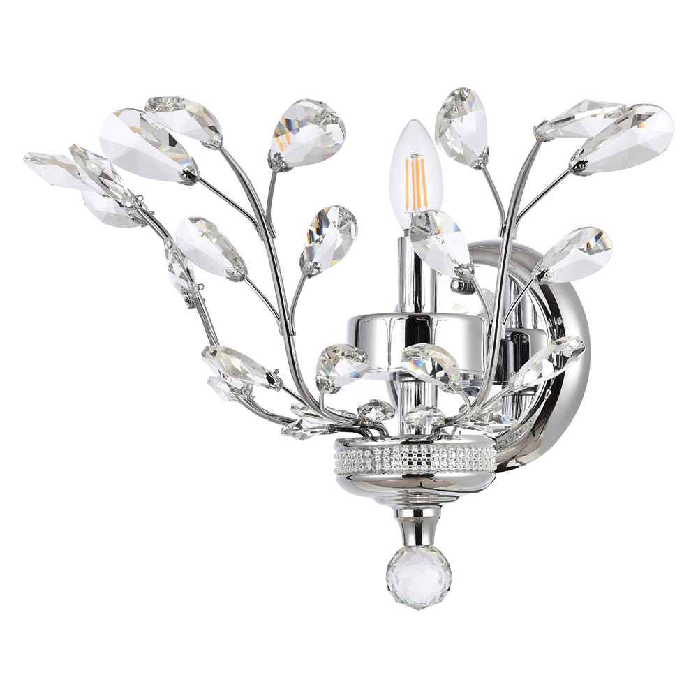 Elegant Wall Sconce - Chrome (V2011W16C-RC)