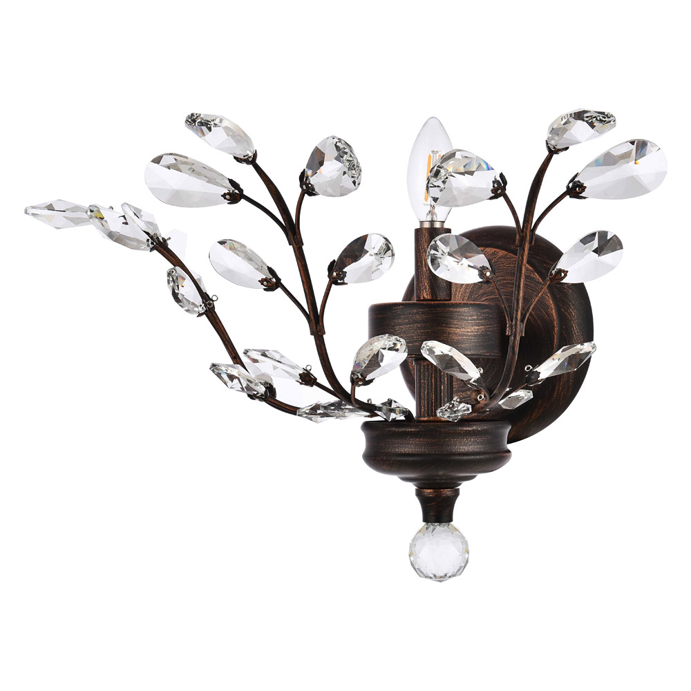 Elegant Wall Sconce - Dark Bronze (V2011W16DB-RC)