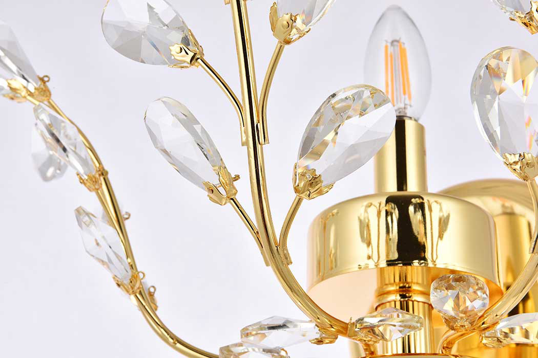 Elegant Wall Sconce - Gold (V2011W16G-RC)