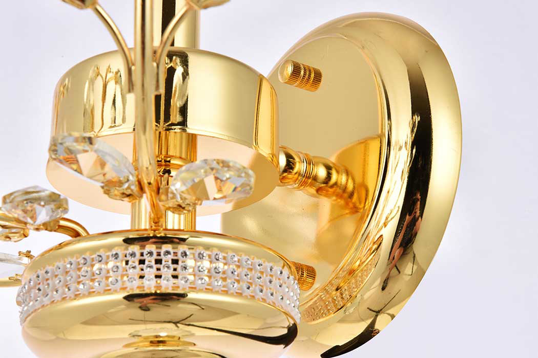 Elegant Wall Sconce - Gold (V2011W16G-RC)