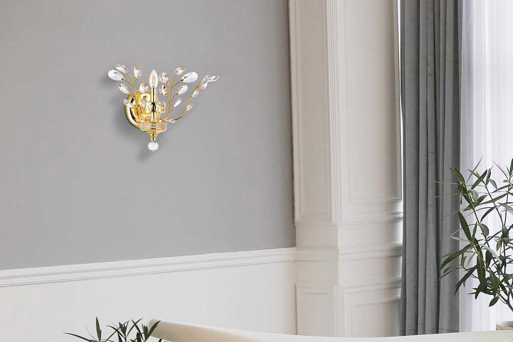 Elegant Wall Sconce - Gold (V2011W16G-RC)