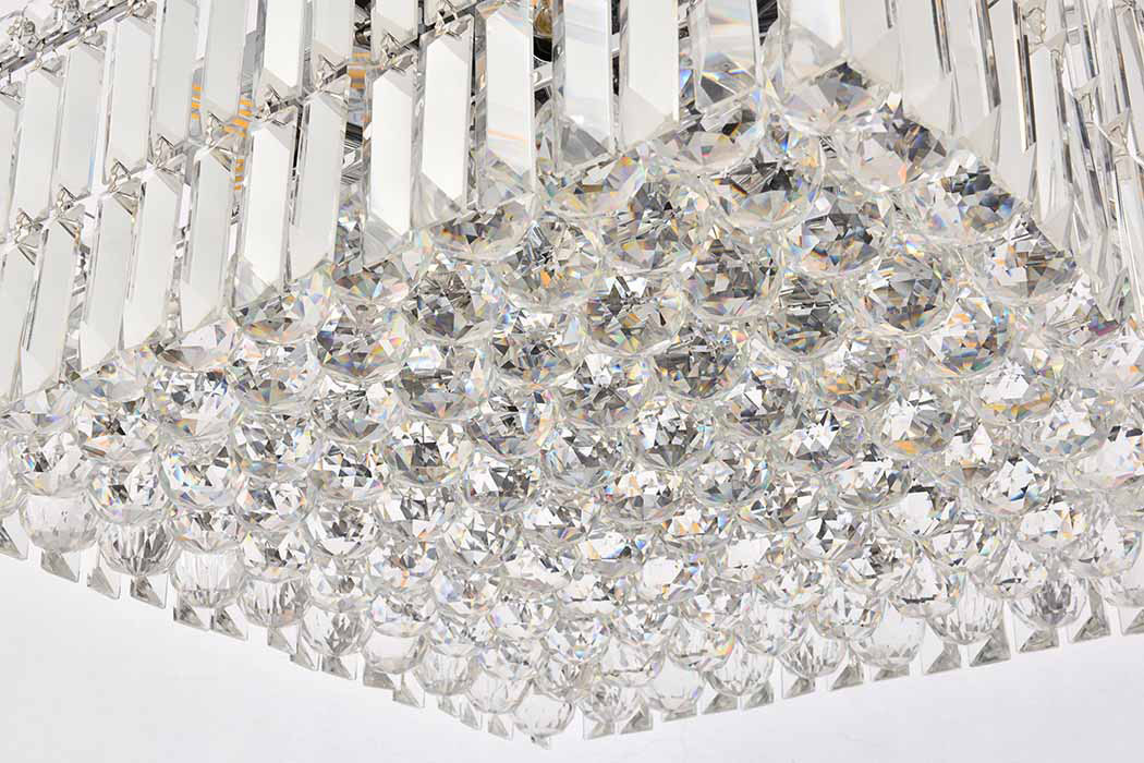 Elegant Chandelier - Chrome, L 20" (V2032D20C-RC)