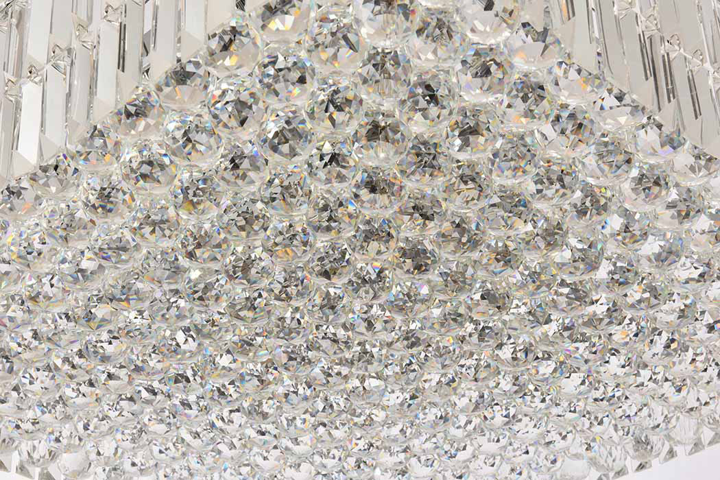 Elegant Chandelier - Chrome, L 28" (V2032D28C-RC)