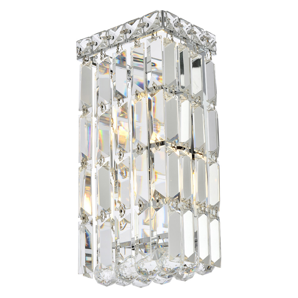 Elegant Wall Sconce - Chrome, L 6" (V2032W6C-RC)