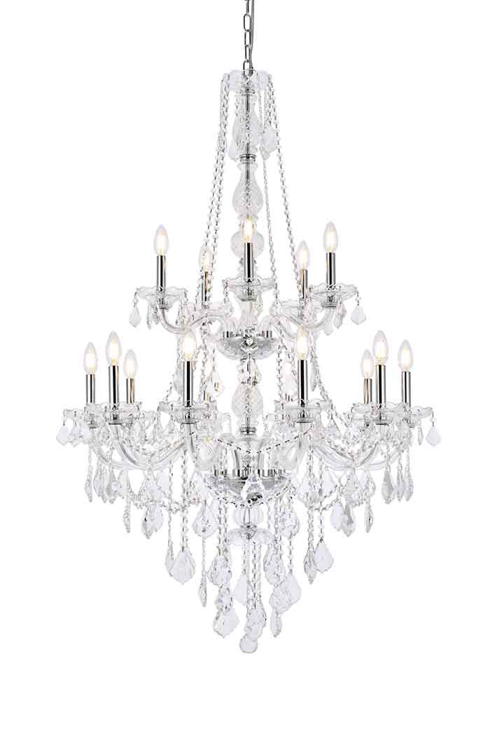 Elegant Chandelier - Chrome (V7815G33C-RC)