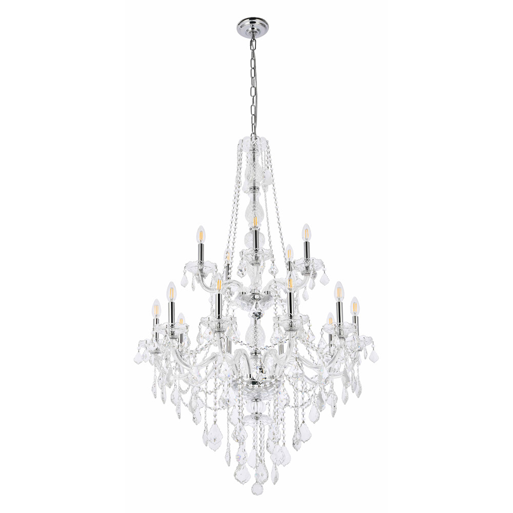 Elegant Chandelier - Chrome (V7815G33C-RC)