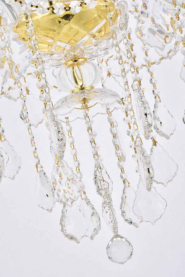 Elegant Chandelier - Gold (V7815G33G-RC)