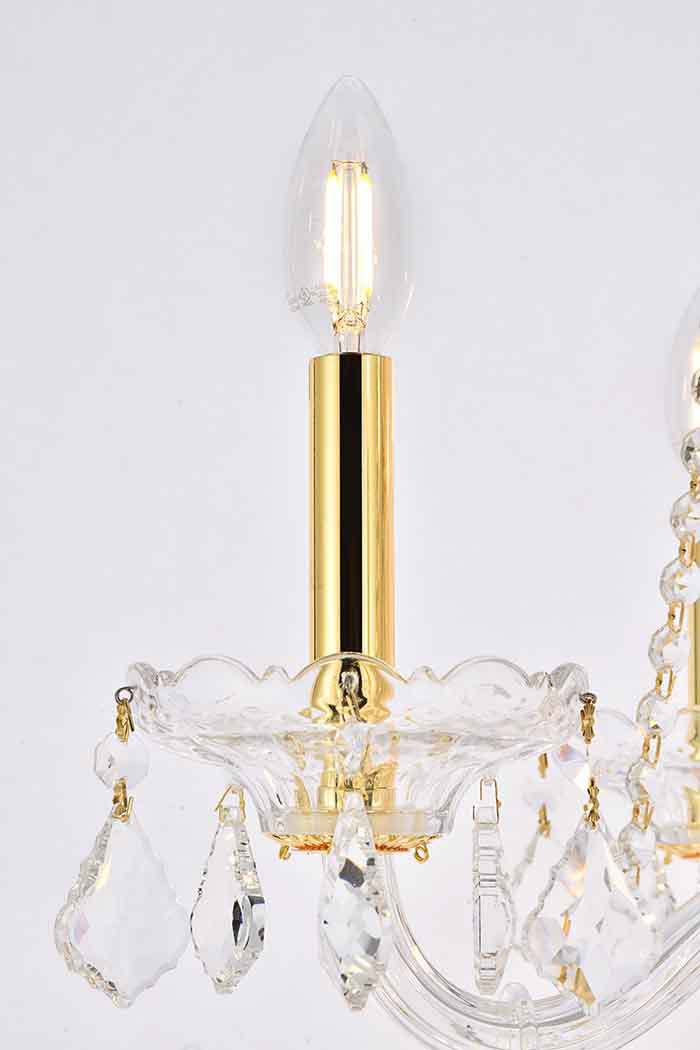 Elegant Chandelier - Gold (V7815G33G-RC)