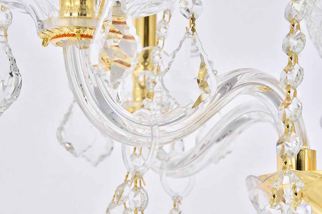 Elegant Chandelier - Gold (V7815G33G-RC)