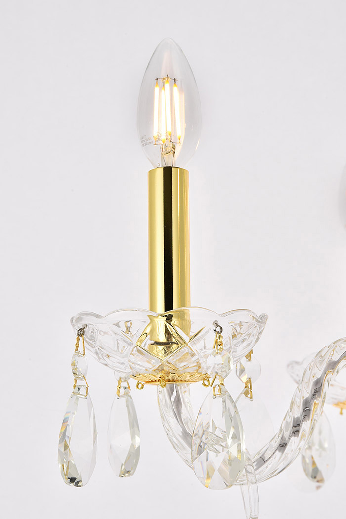 Elegant Pendant Light - Gold (V7834D17G-RC)