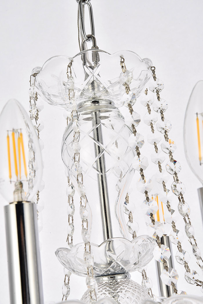 Elegant Chandelier - Chrome (V7838D20C-RC)