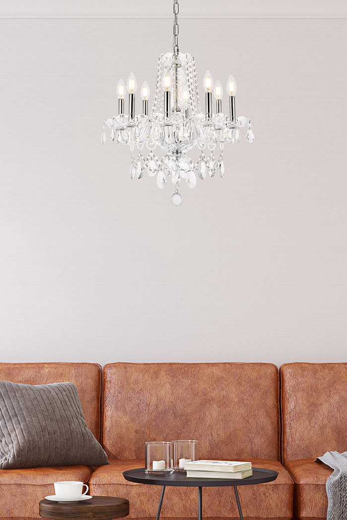 Elegant Chandelier - Chrome (V7838D20C-RC)