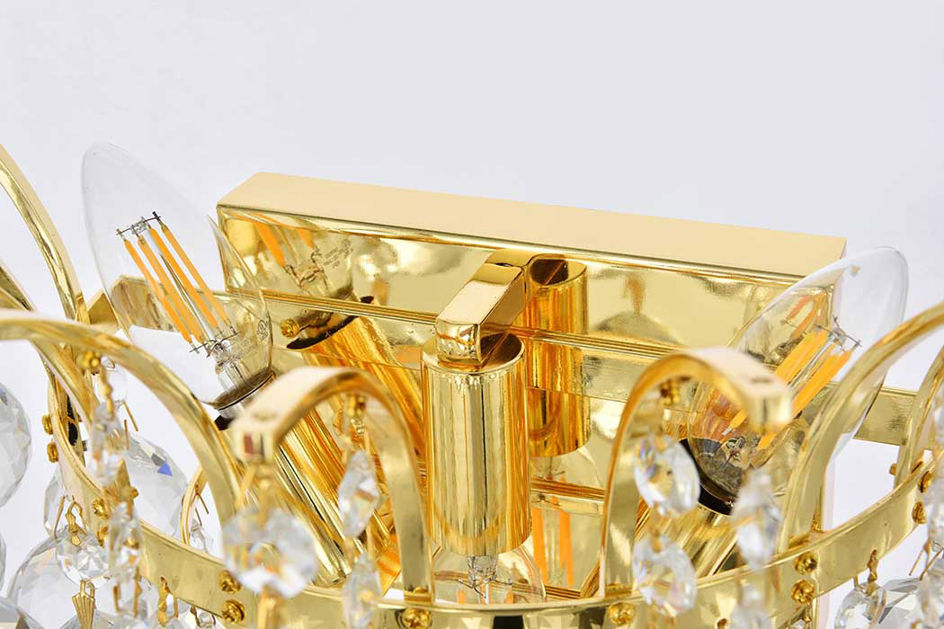 Elegant Wall Sconce - Gold (V8031W16G-RC)