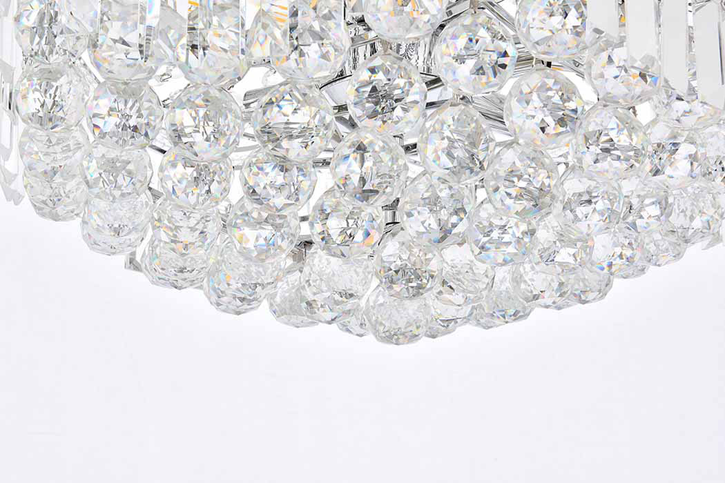 Elegant Chandelier - Chrome, L 20" (V8949D20C-RC)