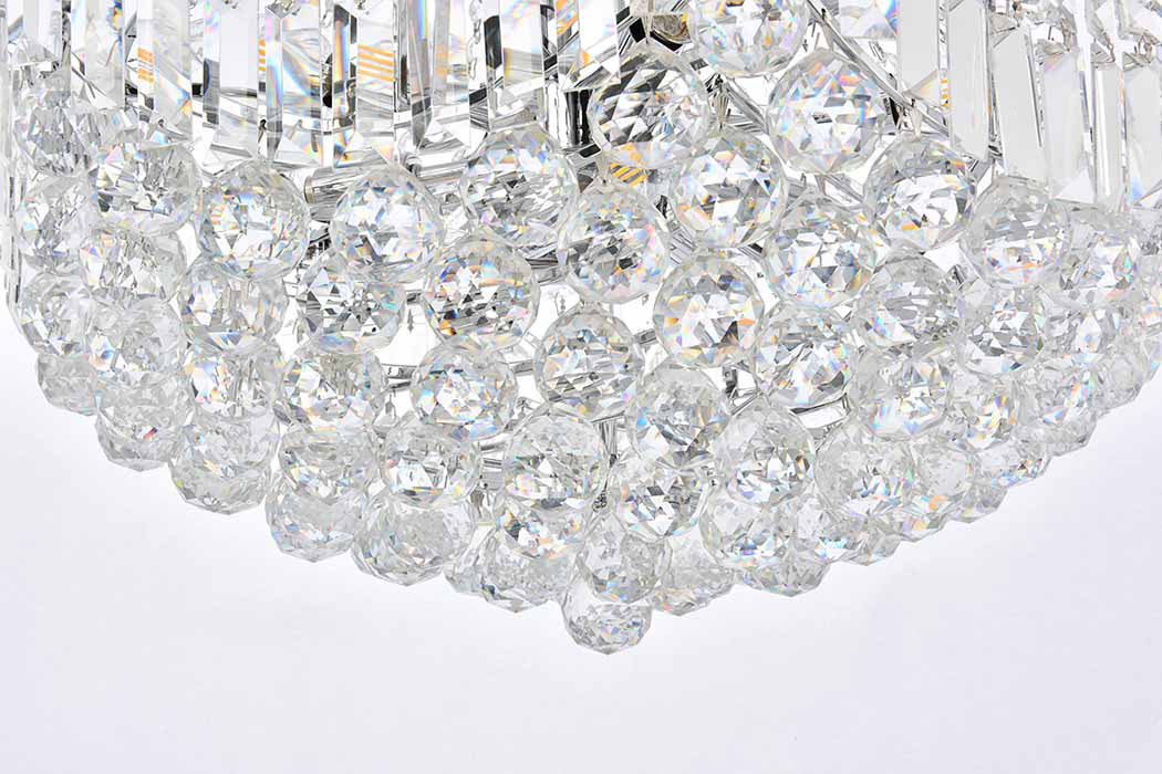 Elegant Chandelier - Chrome, L 24" (V8949D24C-RC)