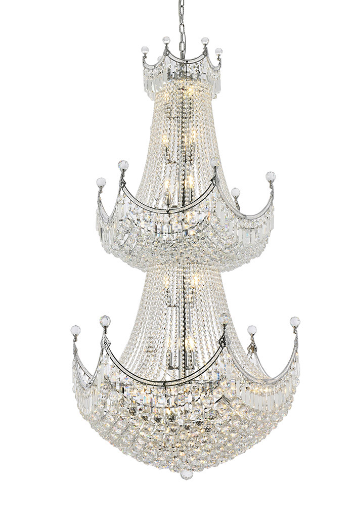 Elegant Chandelier - Chrome (V8949G36C-RC)