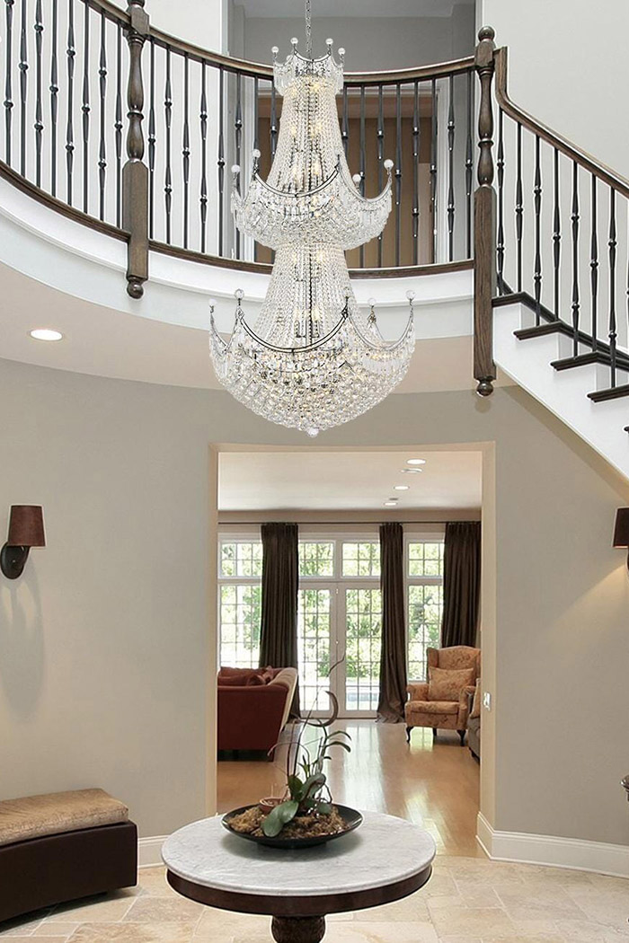 Elegant Chandelier - Chrome (V8949G36C-RC)