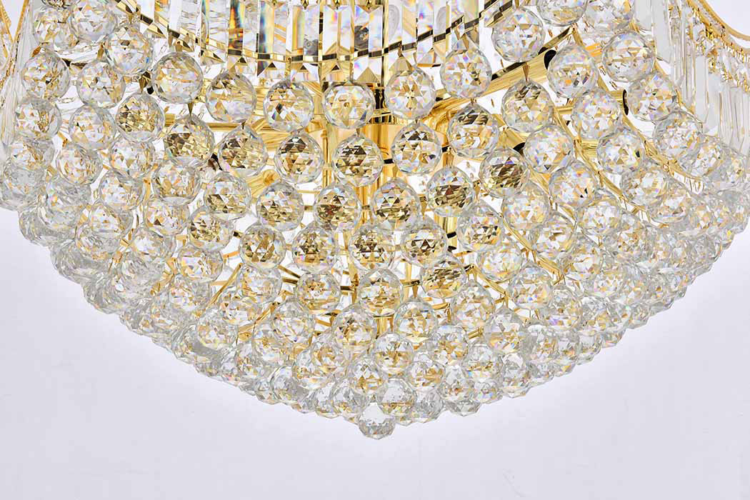 Elegant Chandelier - Gold/EC (V8949G36G-EC)