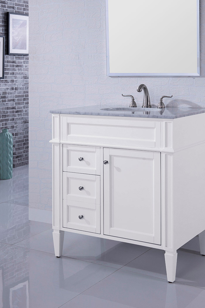 Elegant - Single Bathroom Vanity Set (PNT-VF-1024)