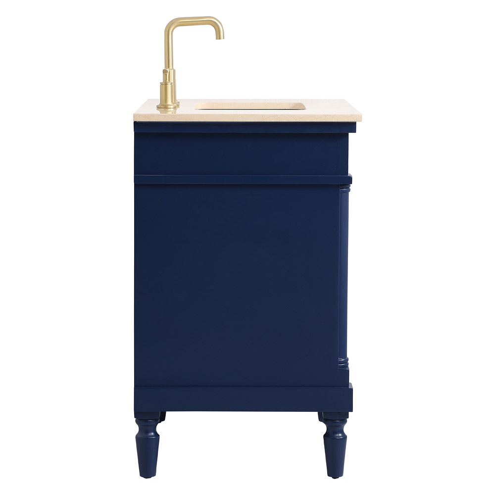 Elegant 30" Single Bathroom Vanity Set - Blue (VF-1030BL)