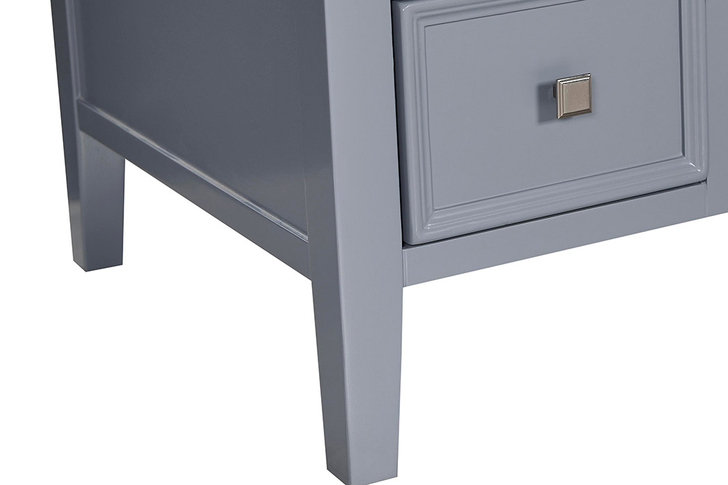 Elegant Cape Cod 48" Free Standing Single Bathroom Vanity Set - Gray (VF10448GR)