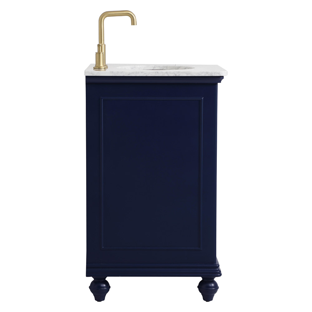 Elegant Otto 24" Single Bathroom Vanity Set - Blue (VF12324BL)