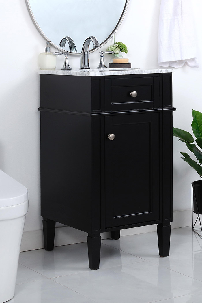 Elegant - Single Bathroom Vanity Set (PNT-VF12518)