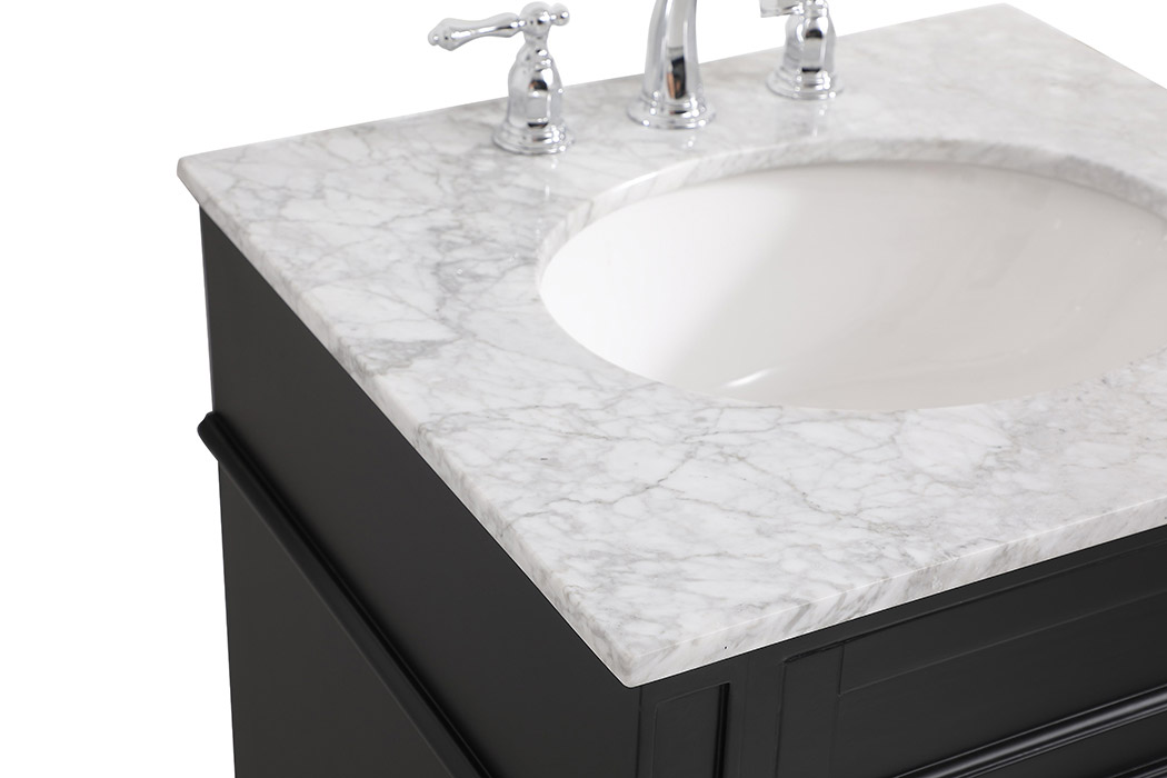 Elegant - Single Bathroom Vanity Set (PNT-VF12524)