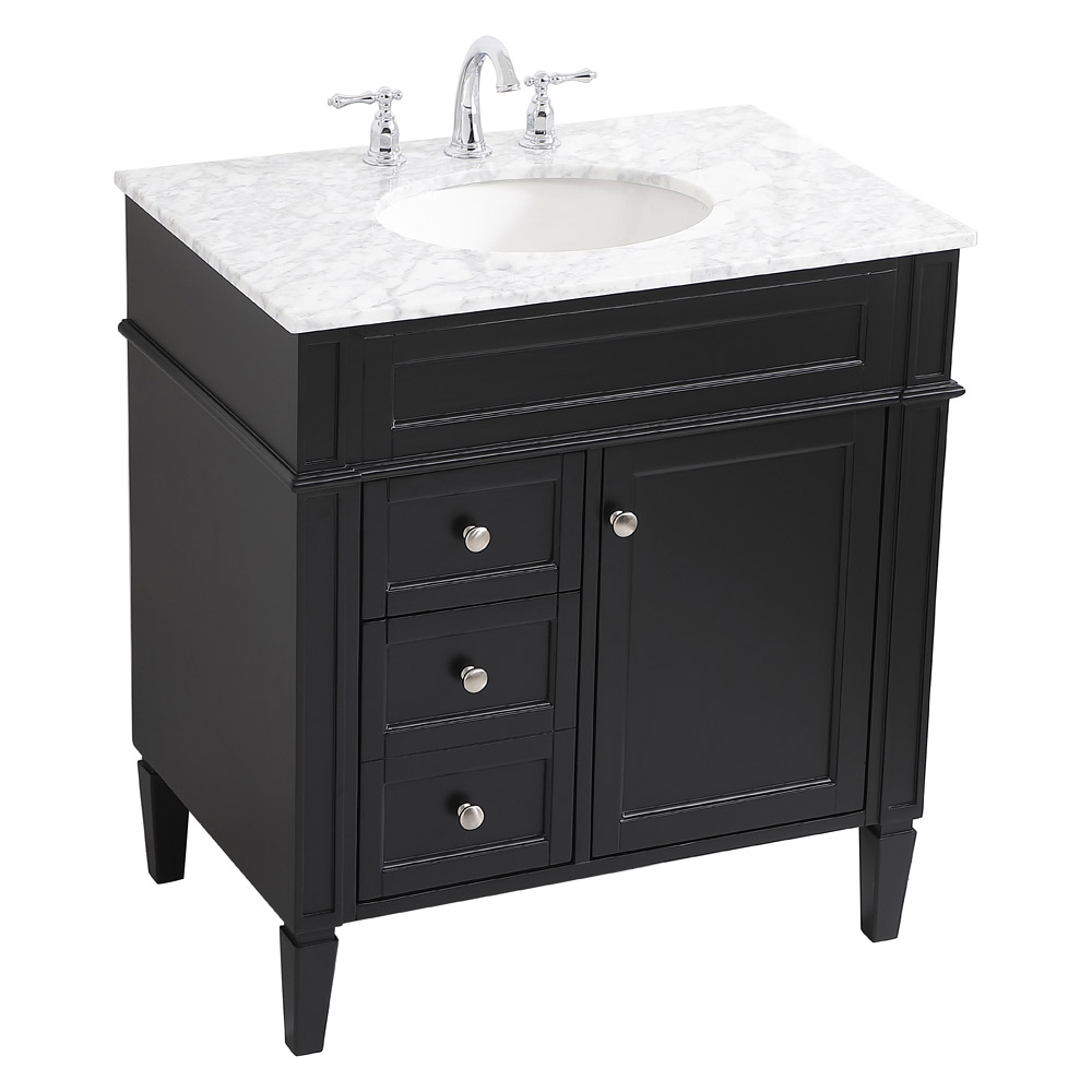 Elegant - Single Bathroom Vanity Set (PNT-VF12532)