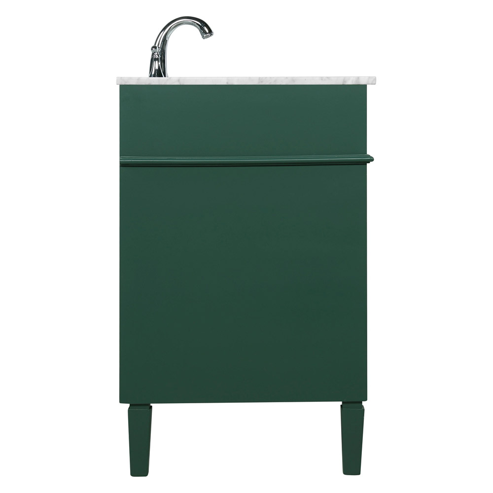 Elegant Single Bathroom Vanity Set - Green, L 36" (VF12536GN)