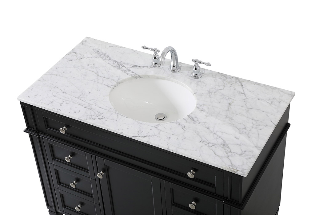 Elegant - Single Bathroom Vanity Set (PNT-VF12542)