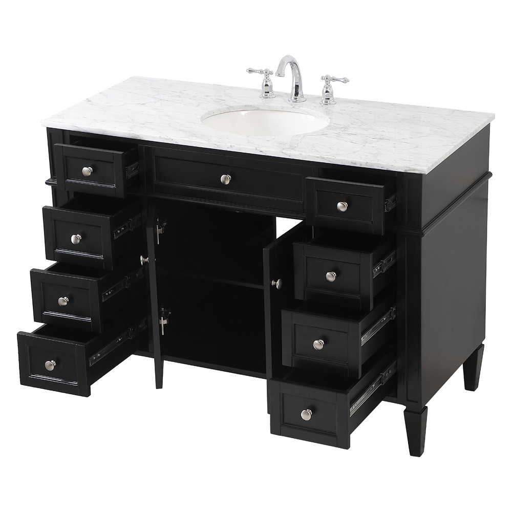 Elegant - Single Bathroom Vanity Set (PNT-VF12560)