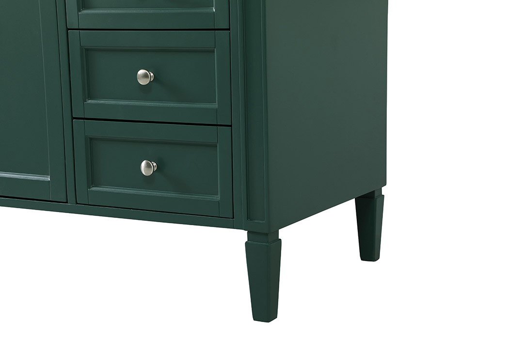 Elegant 60" Single Bathroom Vanity Set - Green (VF12560GN)