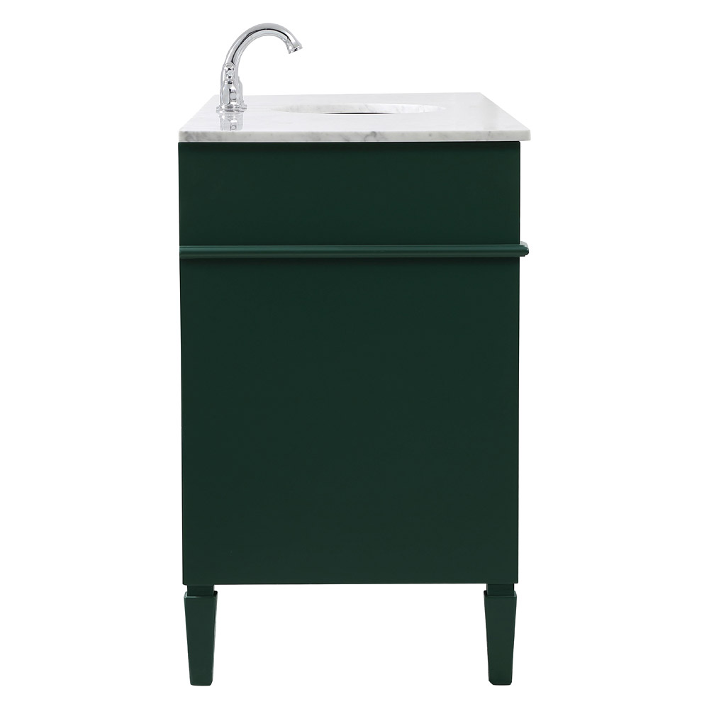 Elegant 60" Single Bathroom Vanity Set - Green (VF12560GN)