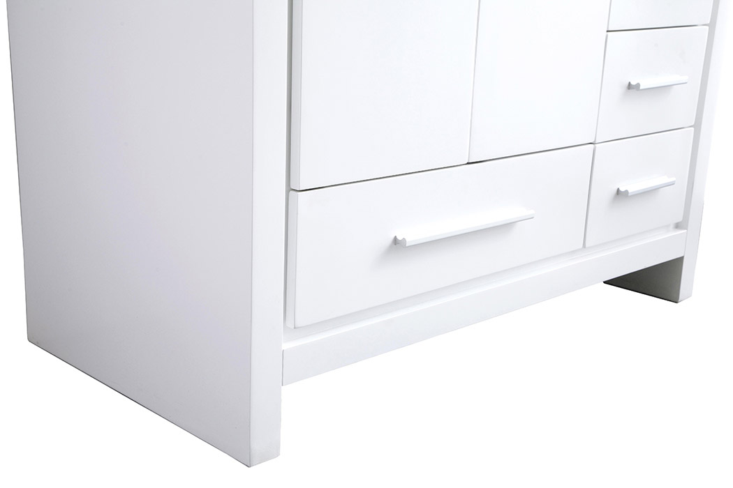 Elegant Bathroom Vanity - White (VF12840WH)