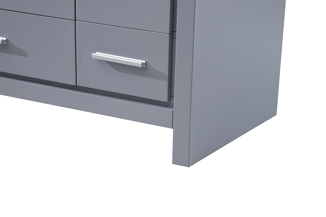 Elegant Bathroom Vanity - Gray (VF12848GR)