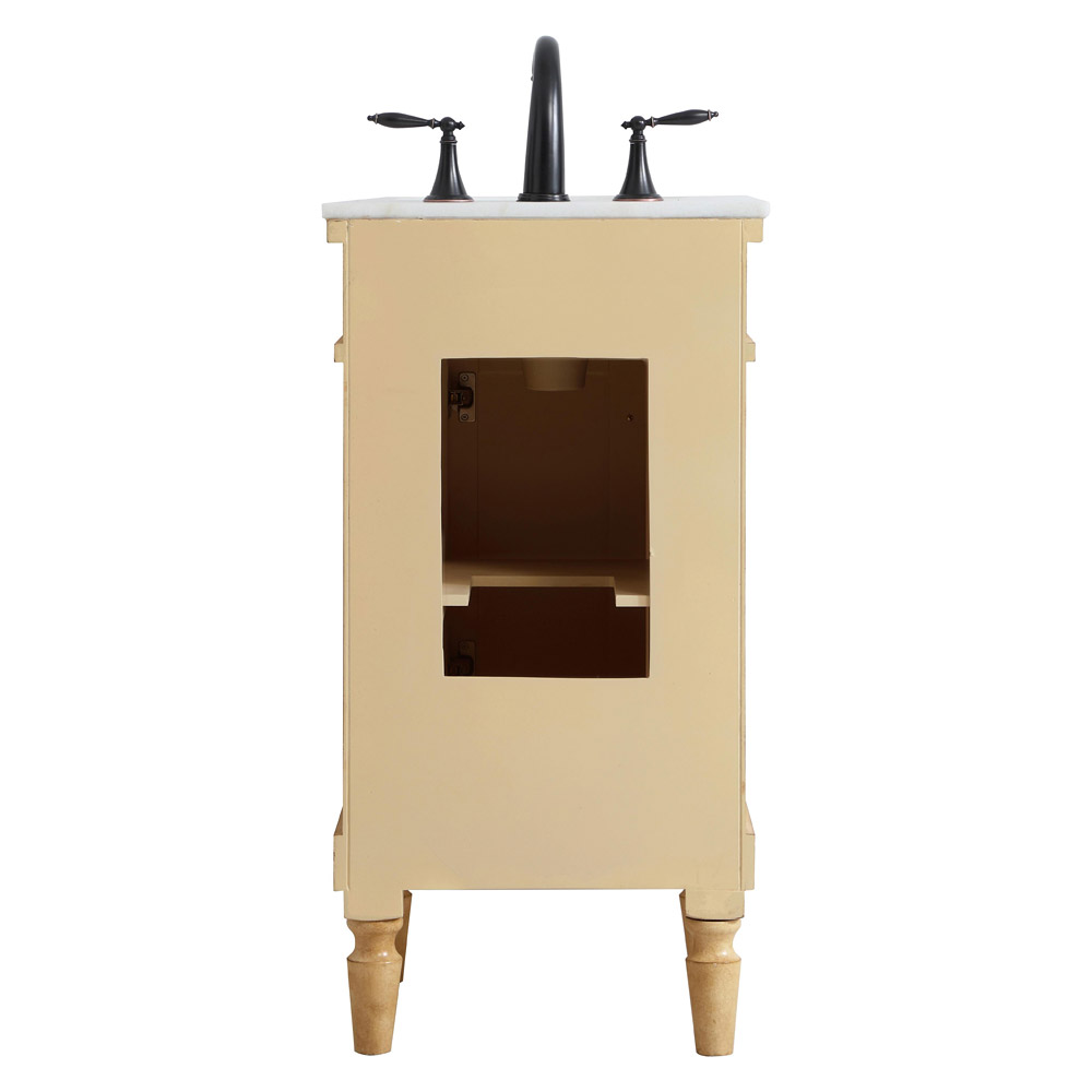 Elegant Bathroom Vanity - Antique Beige (VF13018AB)