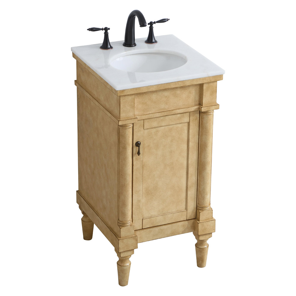 Elegant Bathroom Vanity - Antique Beige (VF13018AB)