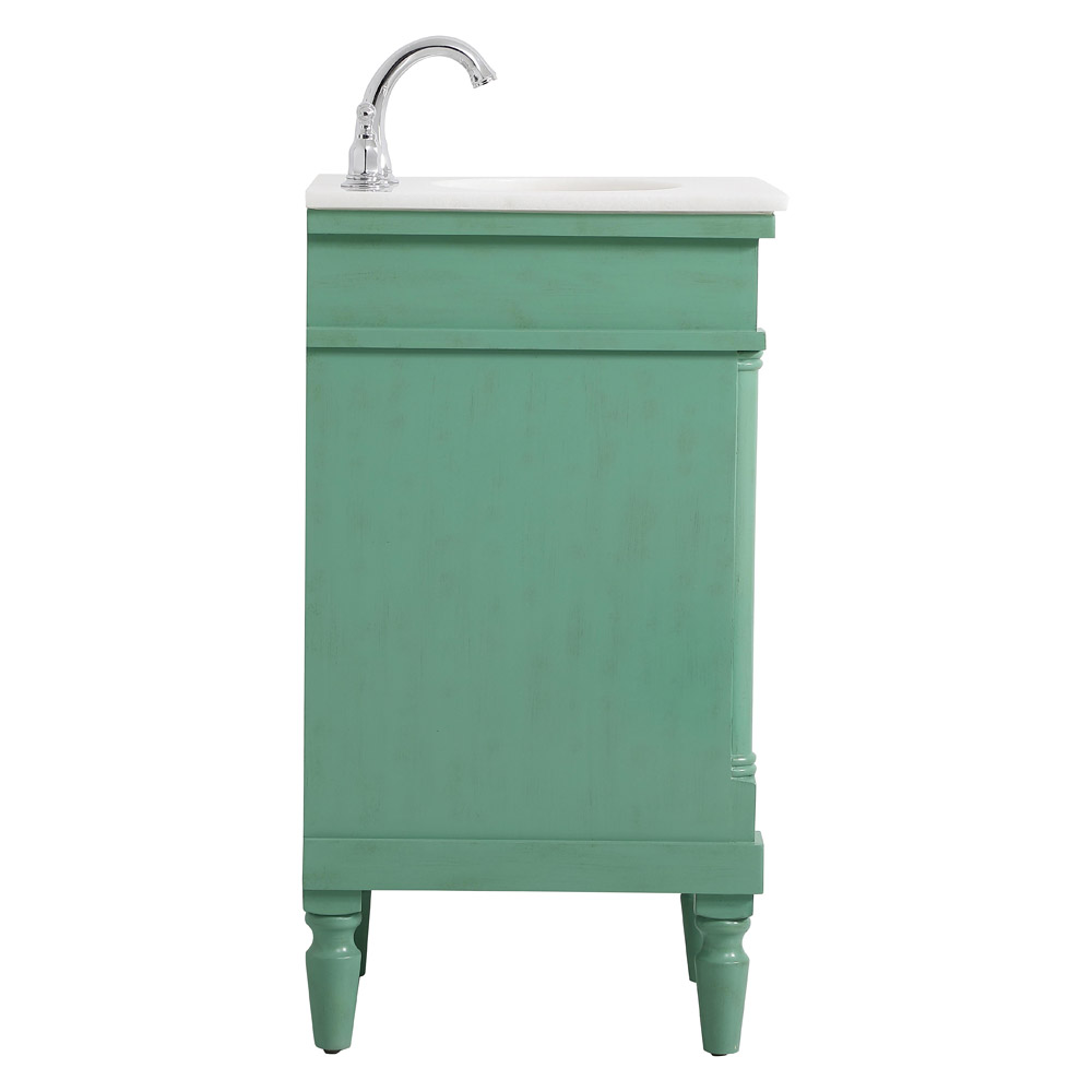 Elegant Bathroom Vanity - Vintage Mint (VF13018VM)