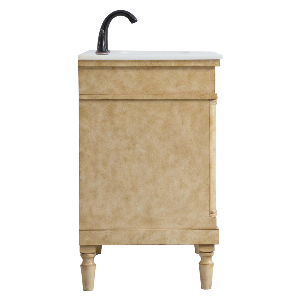 Elegant Bathroom Vanity - Antique Beige (VF13036AB)