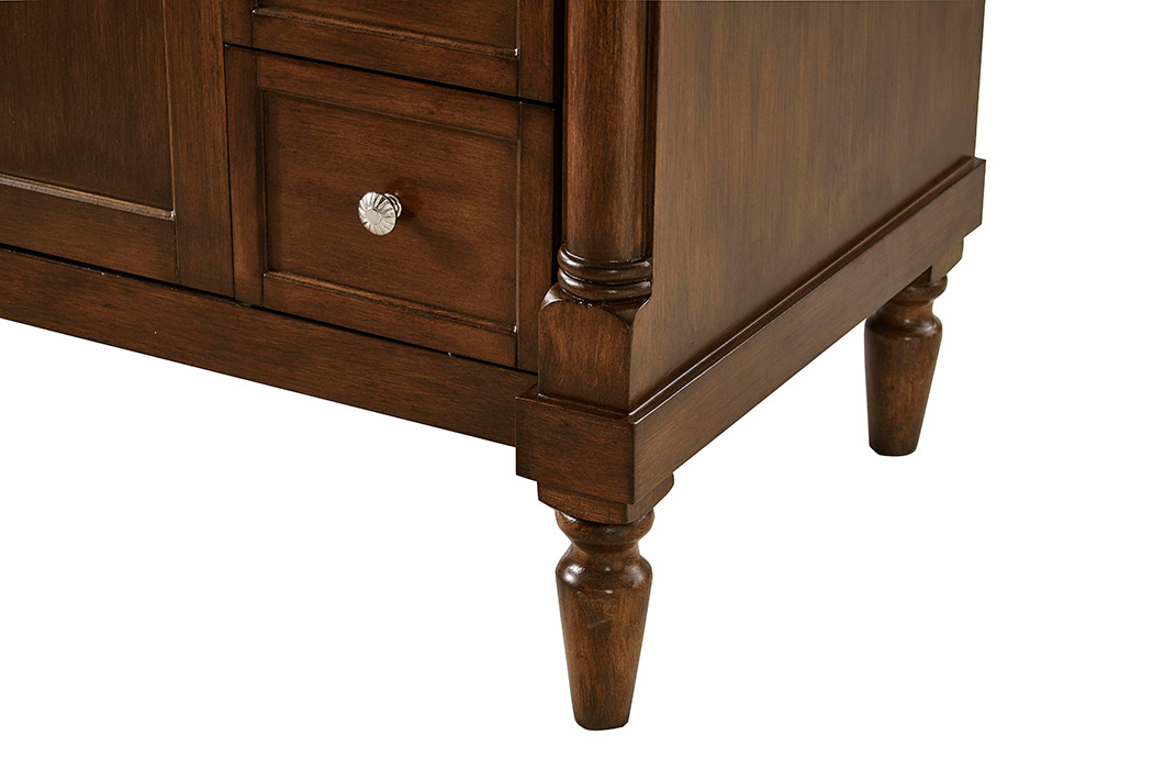 Elegant Bathroom Vanity - Walnut (VF13036WT)