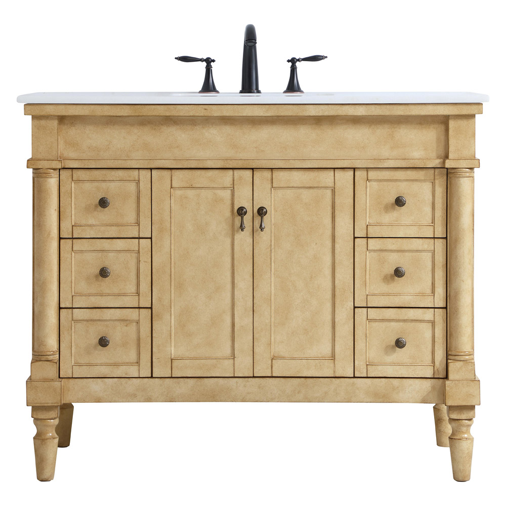 Elegant - Bathroom Vanity (PNT-VF13042)