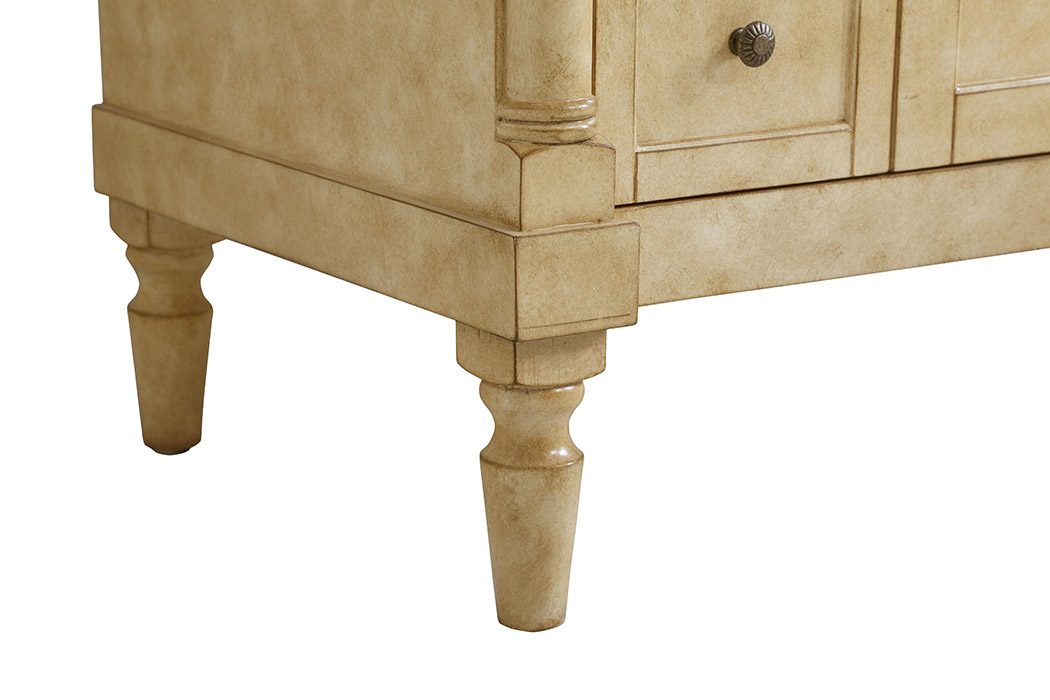 Elegant Bathroom Vanity - Antique Beige, L 42" (VF13042AB)