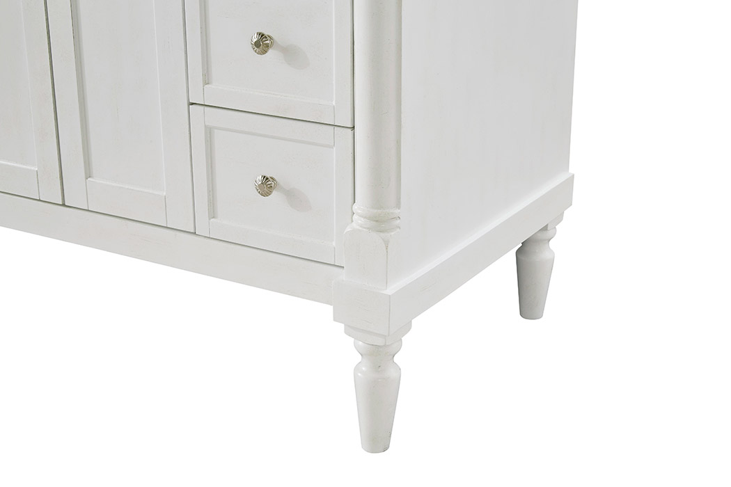 Elegant Bathroom Vanity - Antique White, L 42" (VF13042AW)