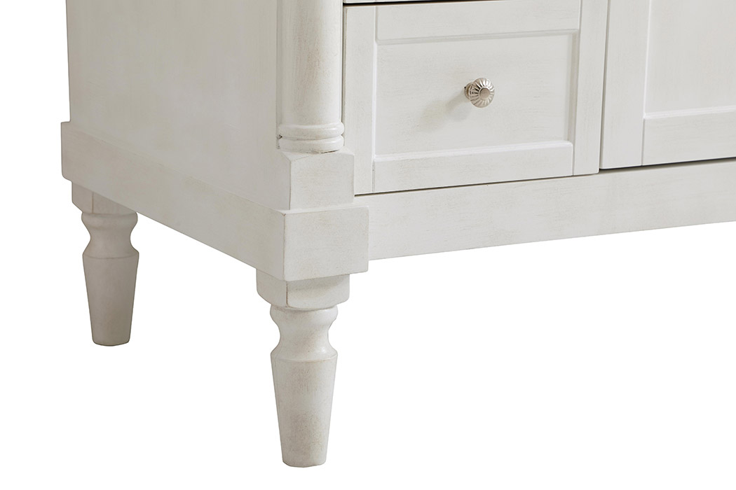 Elegant Bathroom Vanity - Antique White, L 48" (VF13048AW)