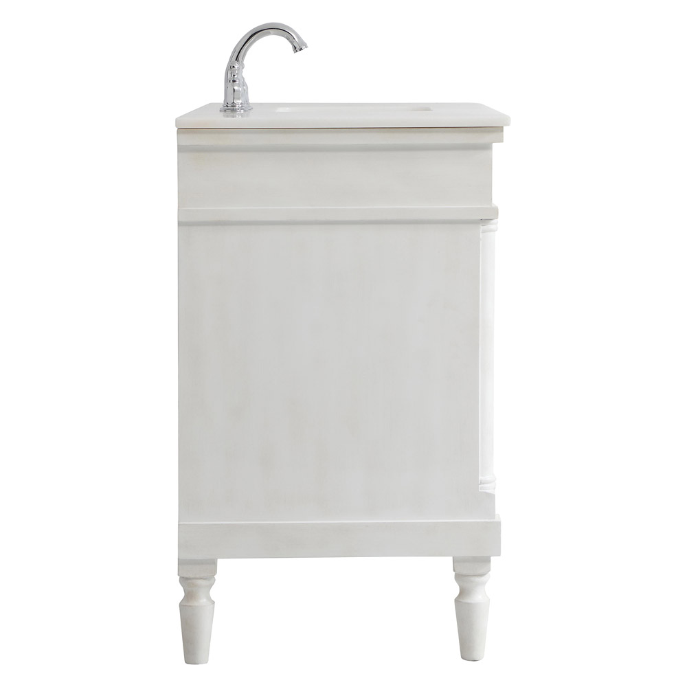 Elegant Bathroom Vanity - Antique White, L 48" (VF13048AW)