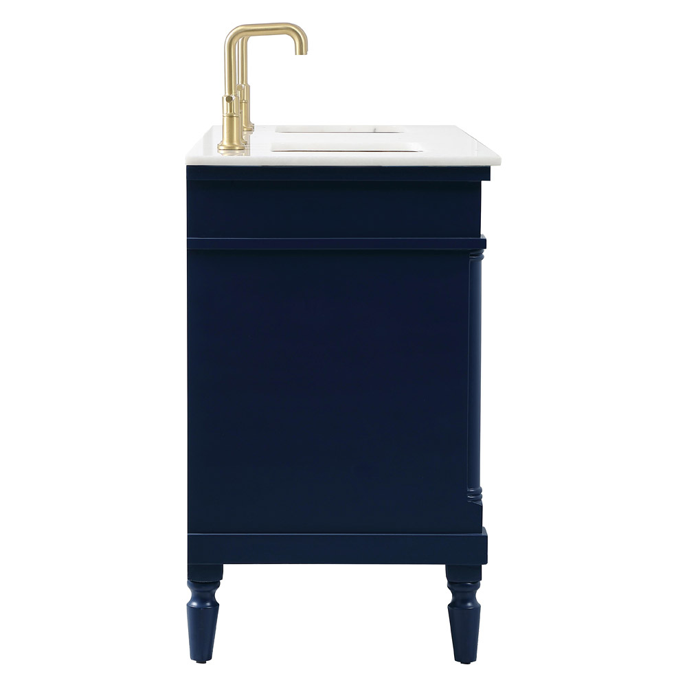 Elegant Bathroom Vanity - Blue (VF13060DBL)