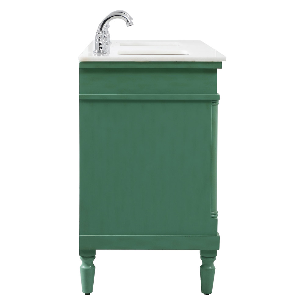 Elegant Bathroom Vanity - Vintage Mint (VF13060DVM)